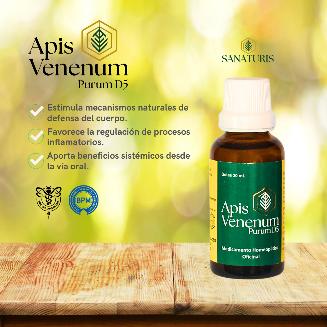 Apis Venenum Purum D5 - Gotas Orales